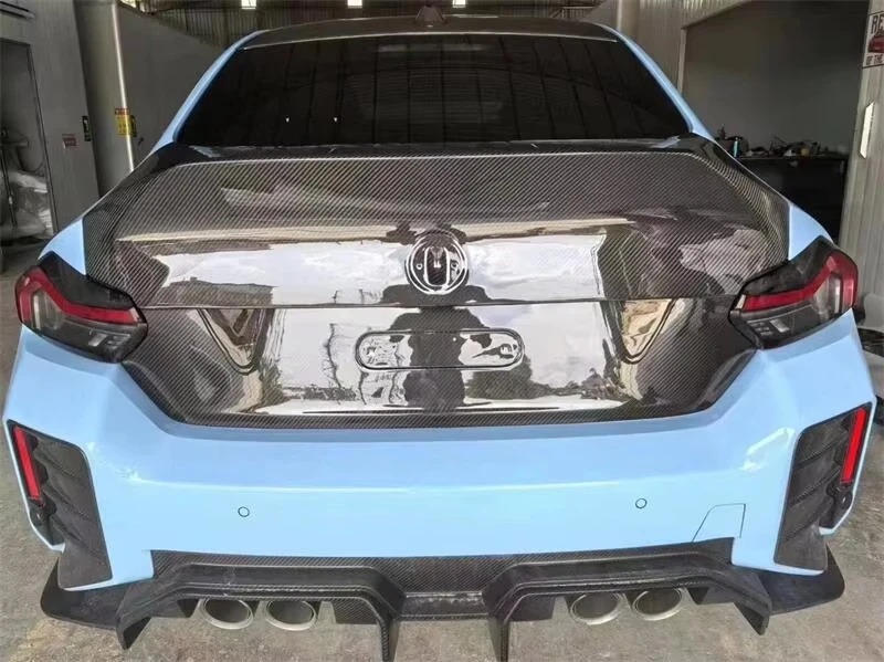 2023+ for M2 G87 Modified CLS Style Dry Carbon Fiber Rear Trunk Lid Cover Exterior Accessories, Suitable for M2 G87